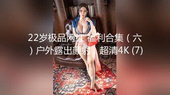 22岁极品网红 福利合集（六）户外露出颜射，超清4K (7)