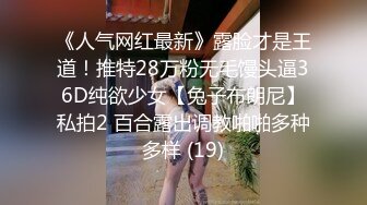 《人气网红最新》露脸才是王道！推特28万粉无毛馒头逼36D纯欲少女【兔子布朗尼】私拍2 百合露出调教啪啪多种多样 (19)