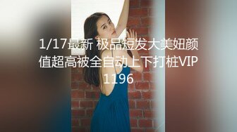 1/17最新 极品短发大美妞颜值超高被全自动上下打桩VIP1196