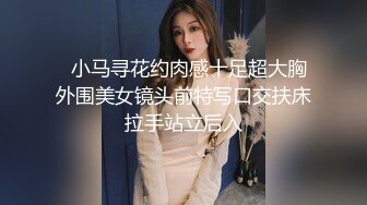   小马寻花约肉感十足超大胸外围美女镜头前特写口交扶床拉手站立后入