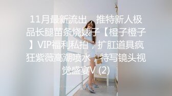 11月最新流出，推特新人极品长腿苗条烧婊子【橙子橙子】VIP福利私拍，扩肛道具疯狂紫薇高潮喷水，特写镜头视觉盛宴V (2)