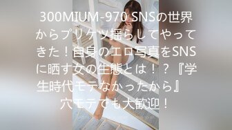 300MIUM-970 SNSの世界からプリケツ揺らしてやってきた！自身のエロ写真をSNSに晒す女の生態とは！？『学生時代モテなかったから』⇒穴モテでも大歓迎！